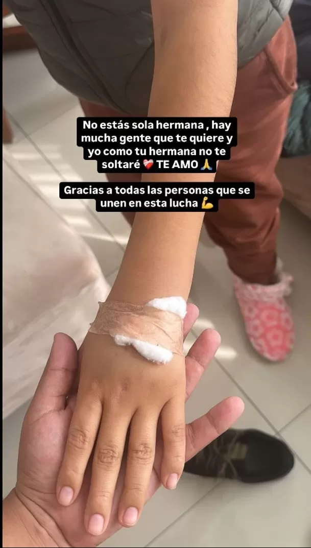 Maykol Show inició una cruzada de apoyo para su hermana menor/Foto: Instagram