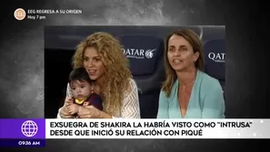 Medios españoles aseguran que madre de Piqué consideraba a Shakira una intrusa