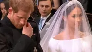 Meghan Markle: las lágrimas del Príncipe Harry durante su boda con la actriz