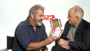 Mel Gibson recibió de regalo un retavlo peruano 