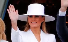 Melania Trump genera polémica tras subastar sombrero y dos objetos  a 250.000 dólares - Noticias de donald-trump