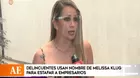 Melissa Klug advierte sobre delincuentes que utilizan su nombre para estafar a empresarios 