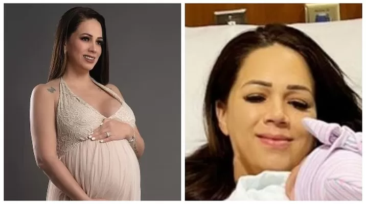 Melissa Klug dio a luz a la hija de Jesús Barco. Fuente: Instagram Melissa Klug dio a luz a la hija de Jesús Barco. Fuente: Instagram