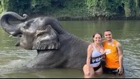 Melissa Klug. Jesús Barco. Tailandia / Instagram