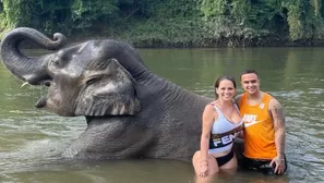 Melissa Klug. Jesús Barco. Tailandia / Instagram