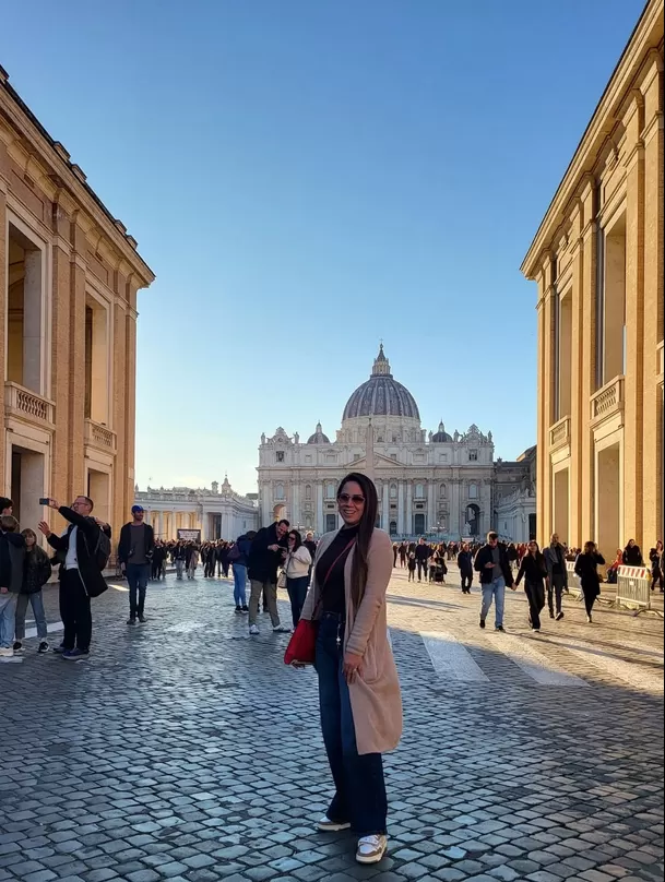 Melissa Klug disfruta vacaciones en Italia sin Jesús Barco/ Foto: Instagram