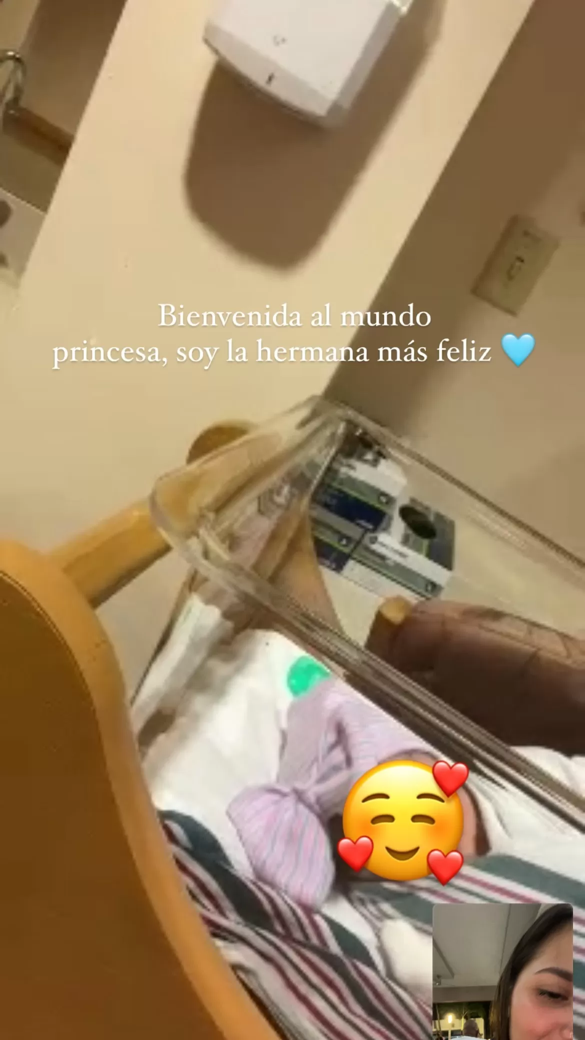 Gianella Marquina ya conoce a su hermana Cayetana / Instagram