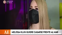 Melissa Klug hace aclare sobre sus retoques. Video: América