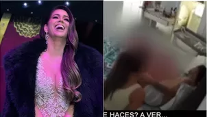 Tras revisar el celular de Bryan Torres, Samahara Lobatón le pidió que se fuera de la casa. Ante su negativa, Melissa Klug intervino. Video: América TV