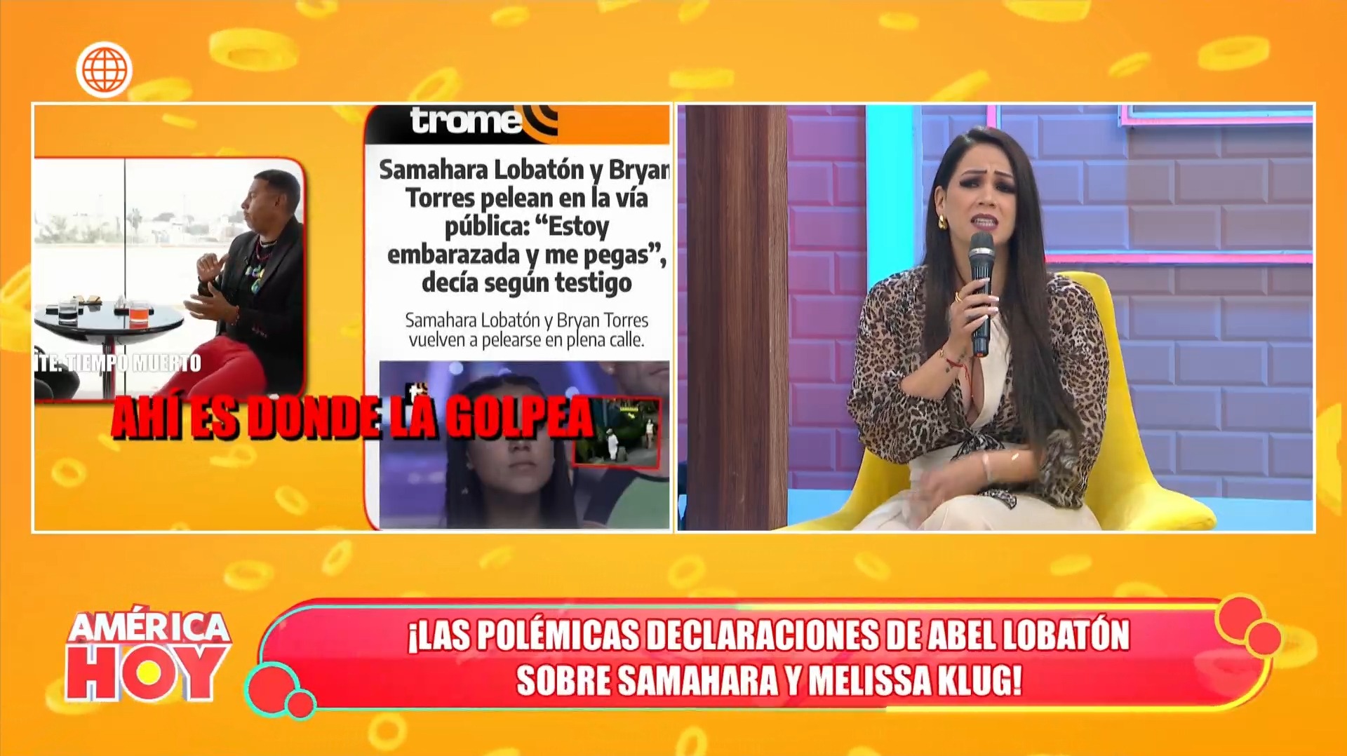 Melissa Klug reapareció este martes en 'América Hoy' y habló de las declaraciones de Abel Lobatón / América Hoy