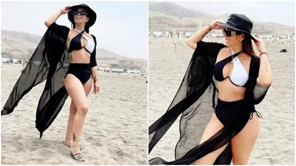 Melissa Klug impactó con sexy figura en diminuto bikini / Instagram