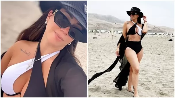 Melissa Klug impactó con sexy figura en diminuto bikini / Instagram
