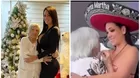 Melissa Klug protagonizó emotivo momento con su abuela al ritmo de mariachis