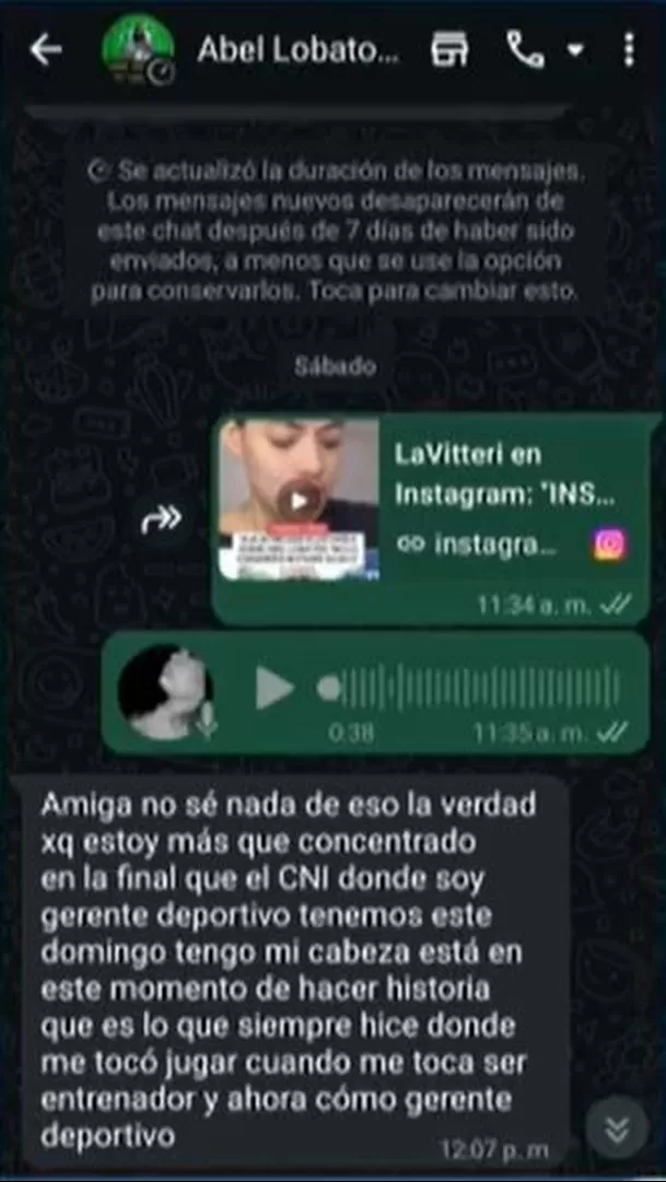 La respuesta de Abel Lobatón sobre las declaraciones de su hija Melissa Lobatón / América Hoy