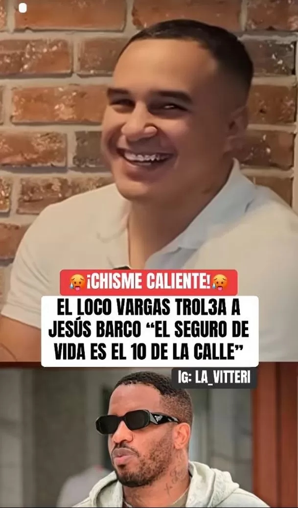 La pesada broma del 'Loco' Vargas a Jesús Barco sobre Farfán / TikTok: @la.vitteri La pesada broma del 'Loco' Vargas a Jesús Barco sobre Farfán / TikTok: @la.vitteri