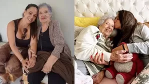 Melissa Klug rinde conmovedor homenaje a su abuela en cumpleaños / Instagram
