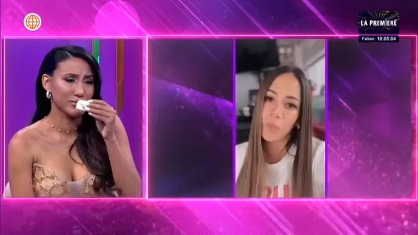 La ‘Blanca de Chucuito’ sorprendió al enviarle un emotivo mensaje a su hija. Foto: América TV