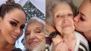 Melissa Klug dedicó una emotiva despedida a su abuela fallecida en sus redes sociales/Fotos: Instagram