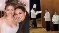 Melissa Klug se emociona en graduación de su hija