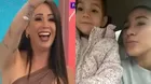 Melissa Klug se emocionó con sorpresa de su nieta Xianna en pleno programa 