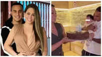 Melissa Kug celebró el cumpleaños de Jesús Barco. fuente: Instagram