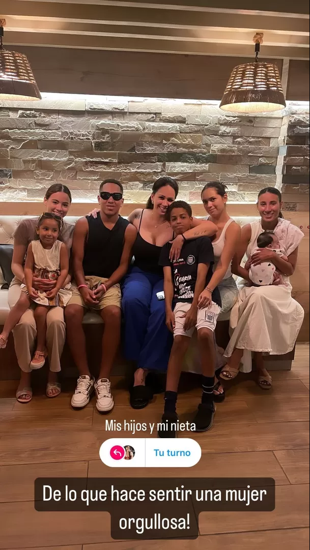 Publicación de Melissa Klug en redes sociales. Fuente: Instagram Publicación de Melissa Klug en redes sociales. Fuente: Instagram