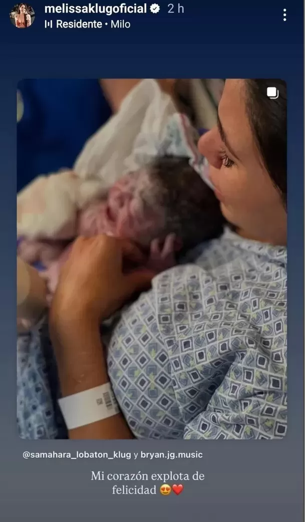 Melissa Klug emocionada por la llegada del tercer hijo de Samahara Lobatón y su primer nieto hombre / Instagram Melissa Klug emocionada por la llegada del tercer hijo de Samahara Lobatón y su primer nieto hombre / Instagram