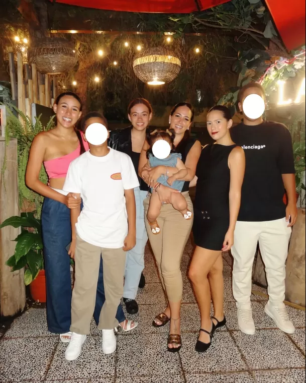 Melissa Klug se luce feliz con sus seis hijos / Instagram