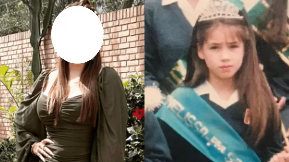 Melissa Klug recordó su infancia escolar con adorable imagen / Instagram