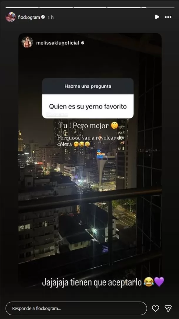 Melissa Klug y Youna protagonizaron un momento que generó reacciones en redes tras una respuesta sobre el “yerno favorito”. Foto: Instagram