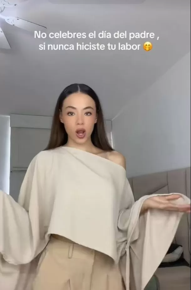 Melissa Lobatón comparte particular mensaje por el Día del padre / TikTok: @melissalobatonklug2 Melissa Lobatón comparte particular mensaje por el Día del padre / TikTok: @melissalobatonklug2