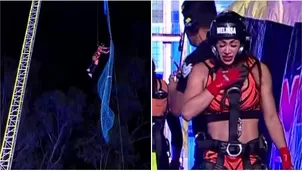 Melissa Loza y su desgarrador llanto al agradecer a su mamá por superar reto de altura / AméricaTV