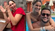 Melissa Loza aparece en íntima celebración con su hija y pareja