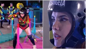 Melissa Loza venció a Rosángela en fuerza extrema. Fuente: AméricaTV