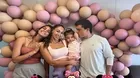 Melissa Loza festeja a lo grande los dos años de su hija Erika 