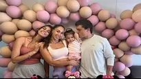 Melissa Loza festeja a lo grande los dos años de su hija Erika