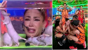 Melissa Loza lloró y entró en pánico durante reto con roedores  / AméricaTV