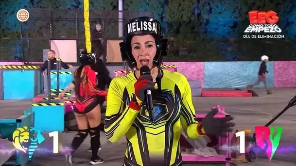 Cruce de palabras entre Melissa Loza y Katia Palma paralizó el set de 'Esto es guerra'. Foto: América TV