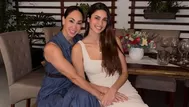 Melissa Loza se 'derrite' con tierno abrazo entre sus dos hijas