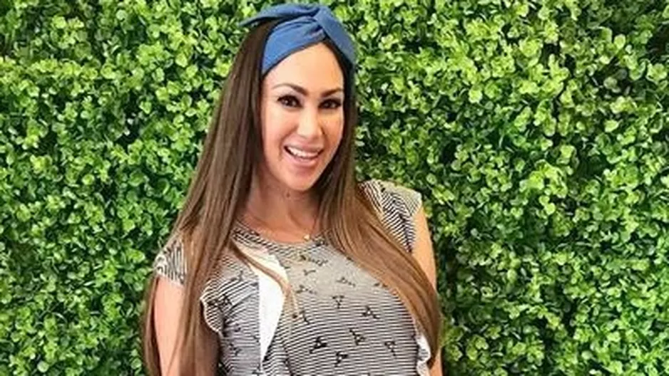 Melissa Loza se luce junto a su pareja en el cumpleaños de su hija. Foto: Instagram