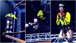 Melissa Loza soltó desgarradores gritos y lloró tras ganar cardíaco de altura. Fuente: AméricaTV