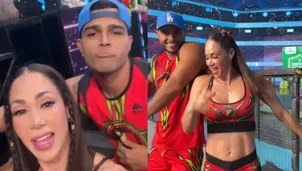 Melissa Loza protagoniza comentado momento con Leandro Cabello en EEG. Video: Instagram @guerrerosycombatientesperu