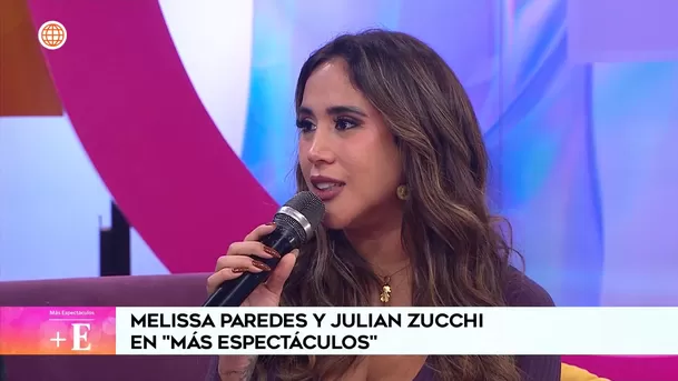 Melissa Paredes reflexionó también sobre lo difícil que puede ser aceptar la nueva dinámica tras una separación. Foto: América TV
