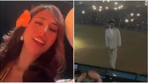 Melissa al borde de un infarto al tener cerca a Bad Bunny en concierto / Instagram