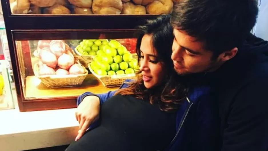 Melissa Paredes y su esposo Rodrigo Cuba. Foto: Instagram Melissa Paredes 