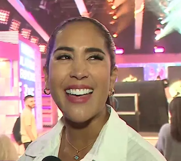 Melissa Paredes negó  que el serenazgo intervino su fiesta de cumpleaños el pasado fin de semana/ Foto: América Espectáculos