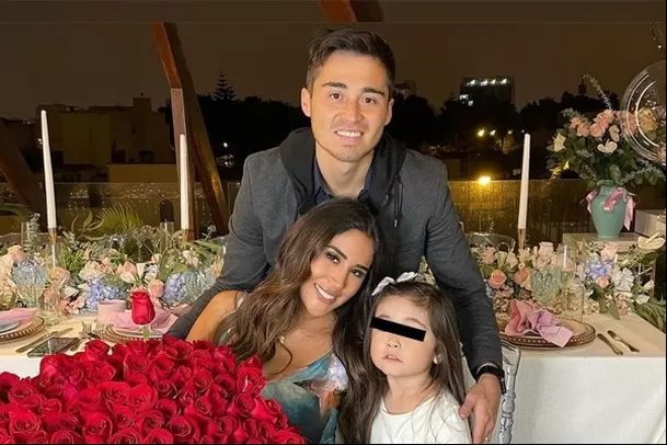 Melissa Paredes y Rodrigo Cuba tienen una hija llamada Mía / Instagram