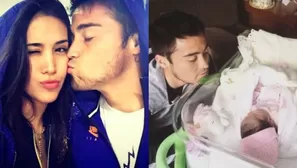 Melissa Paredes y Rodrigo Cuba se convirtieron en padres el último miércoles 25 de octubre de 2017