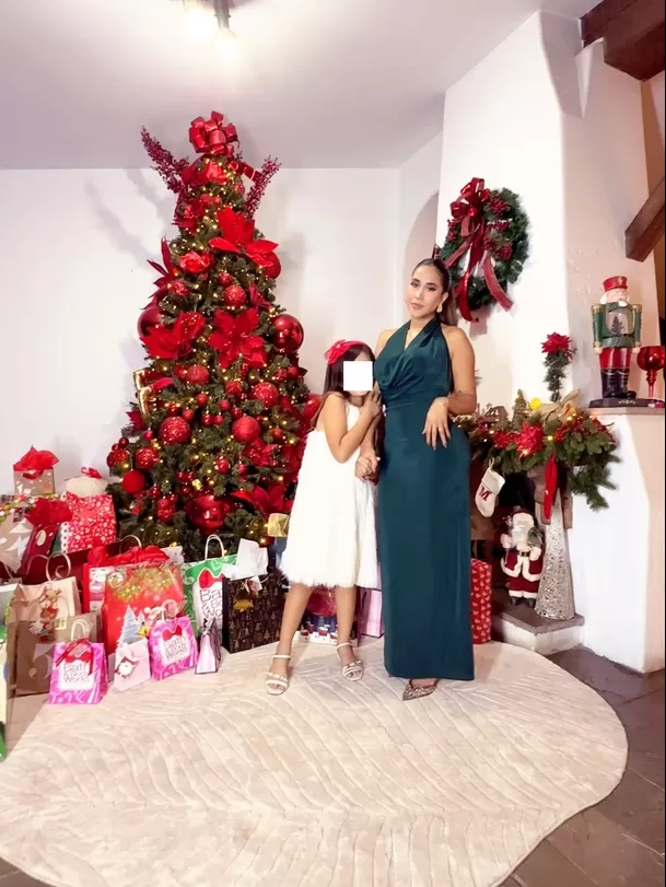 Melissa Paredes celebró Navidad con su pequeña Mía / Instagram Melissa Paredes celebró Navidad con su pequeña Mía / Instagram