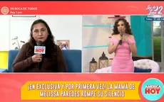 Melissa Paredes: Su madre y Janet Barboza protagonizaron fuerte discusión en vivo - Noticias de elvis-vergara